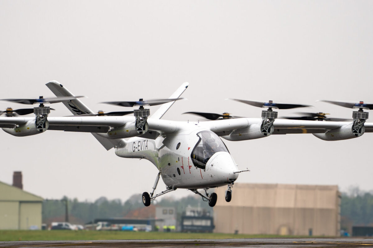 Vertical Aerospace test flight