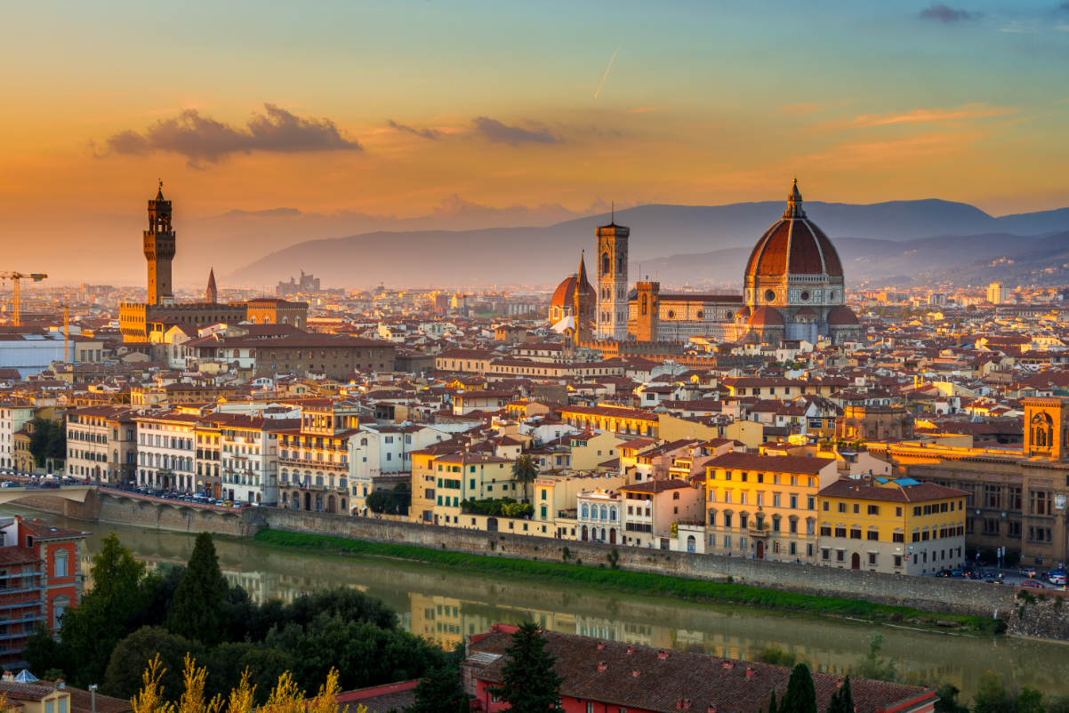 view of Florence, Italy