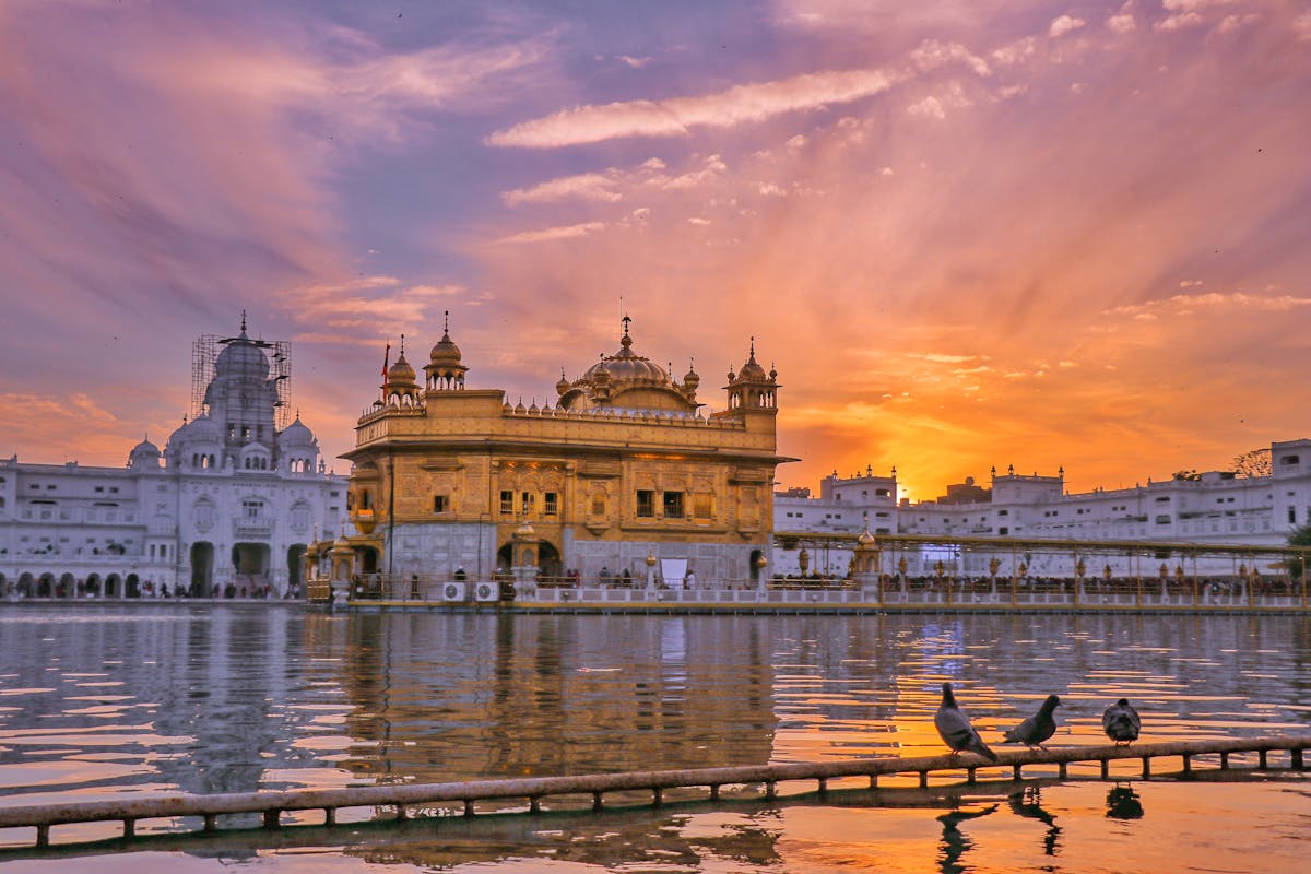 100,000 people visit Golden Temple in Amritsar every day.