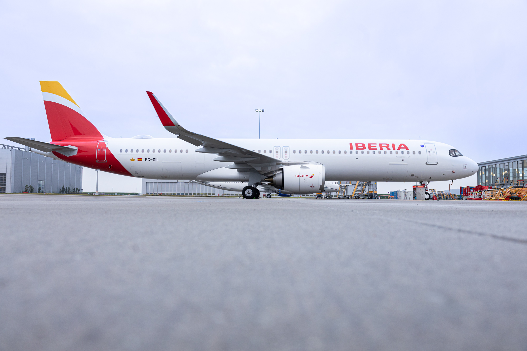 The first Airbus A321XLR for Iberia