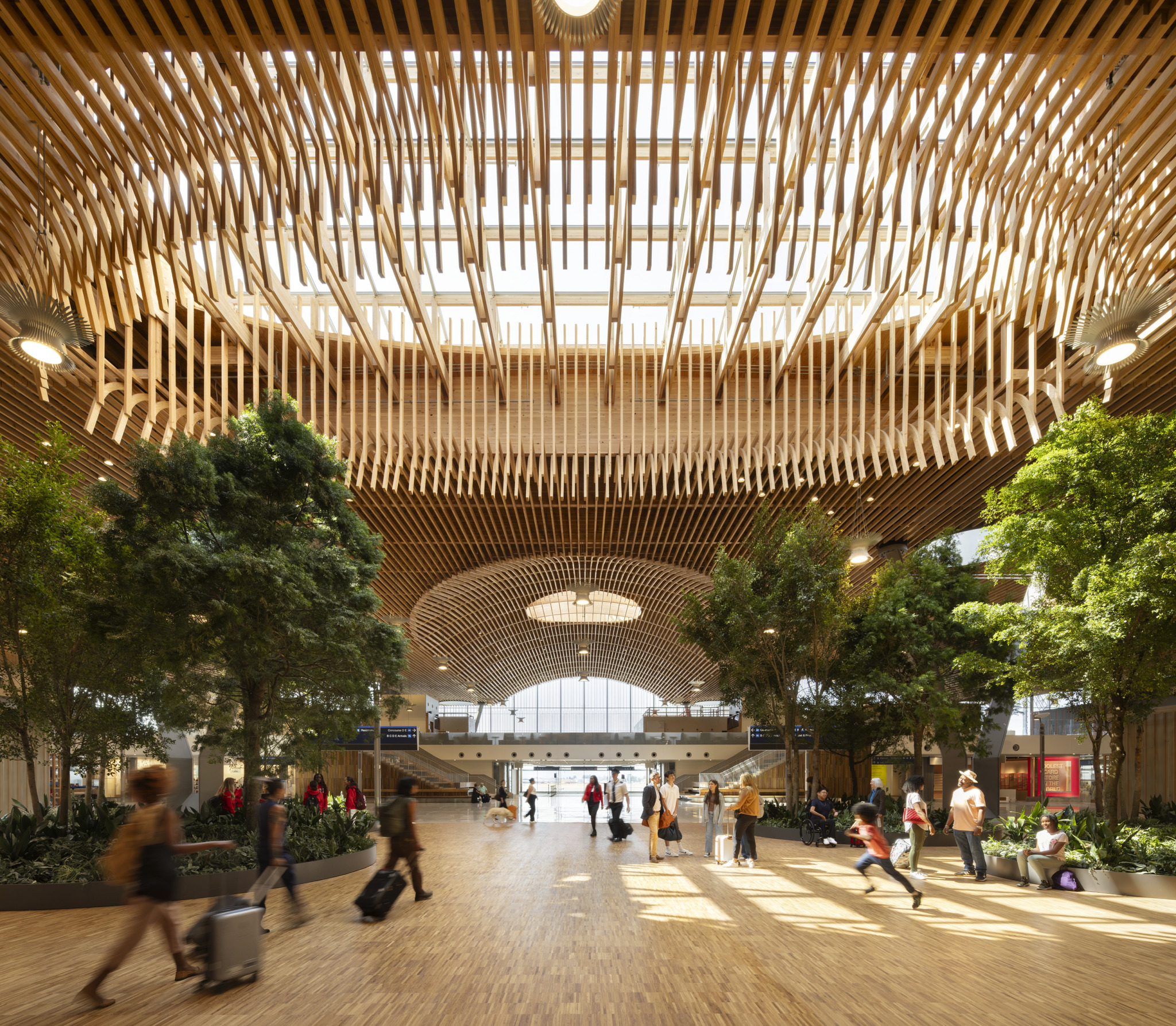 Portland airport's new main terminal